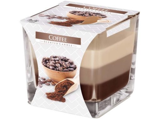 Sviečka sklo Dúha Coffee 170g