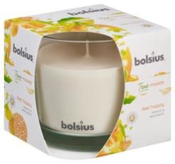 Bolsius vonná sviečka 95/95mm mango a bergamot