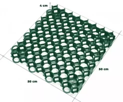 Zartávňovacia plastová tvárnica 50*50*4cm TRAWAY 160