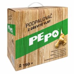 Podpaľovač Pe-po Drevitá vlna 150ks