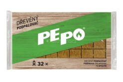Podpaľovač PE-PO 32ks pevný
