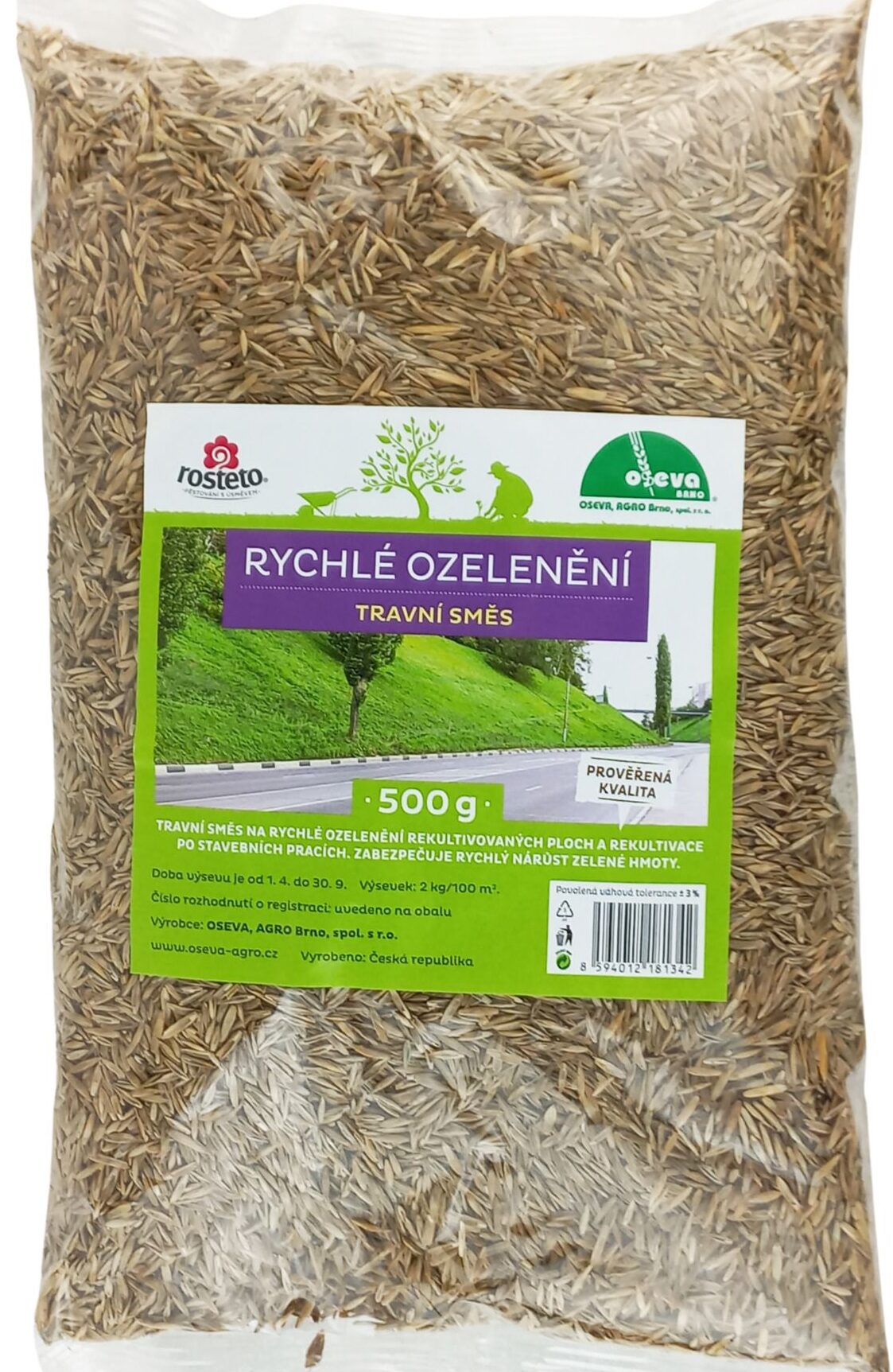 Rýchle zazelenanie, Rosteto
