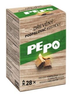 PE-PO Drevný podpaľovač 28ks