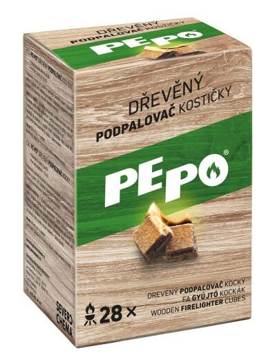 PE-PO Drevný podpaľovač 28ks