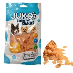 Juka Chipsy s kuracím mäsom a krevetami 70g