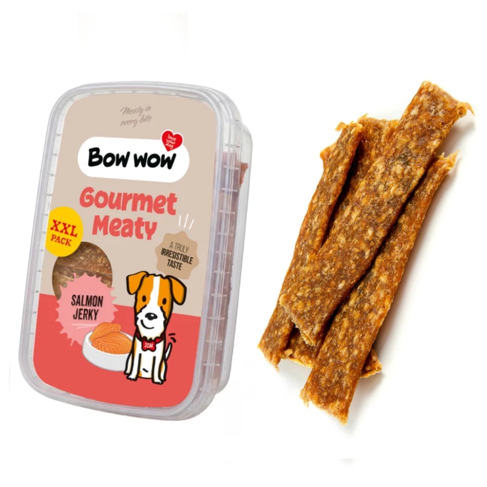 Bow wow Lososové plátky 250g