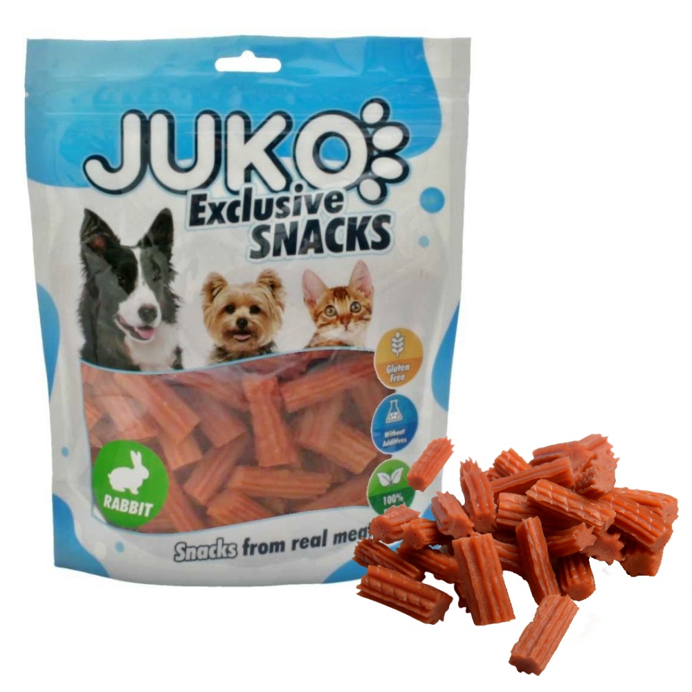 Juko Králičie mini špirálky 2cm/250g