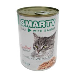 Smarty Cat: Králik, konzerva 410g